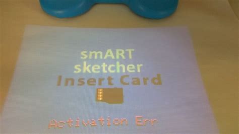 smart sketcher card unit 41 error|smART sketcher .